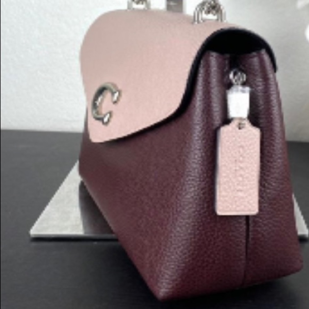 COACH Tammie Shoulder Bag In Colorblock - Picture 7 of 11